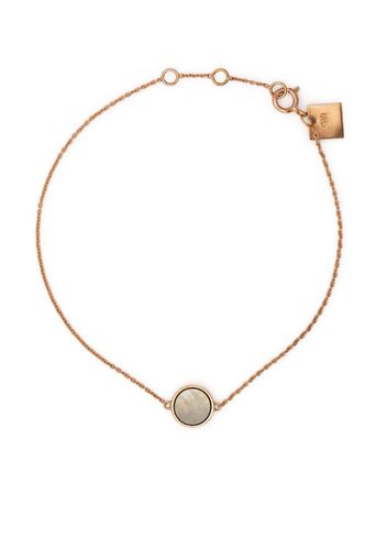 GINETTE NY gemstone-embellished chain link bracelet - Toni neutri