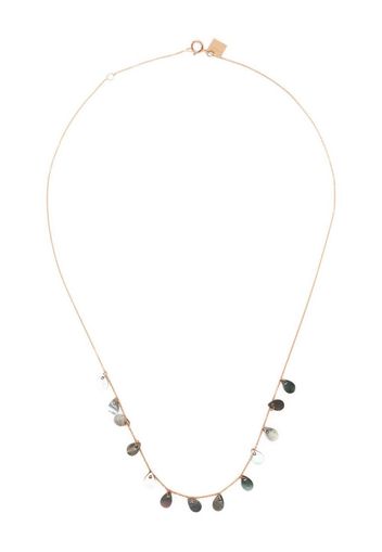 GINETTE NY charm fine-chain necklace - Oro