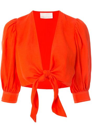 Memoir cropped blouse