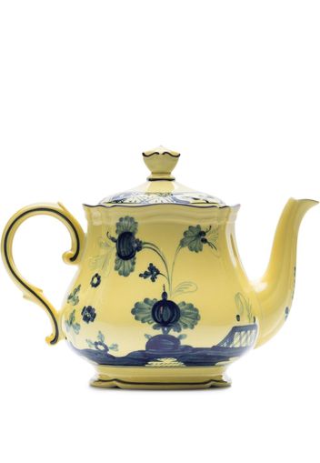 GINORI 1735 Oriente Italiano floral-print tea pot - Giallo