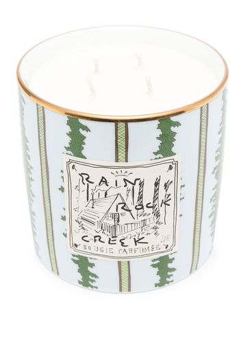 GINORI 1735 Rain Rock Creek four-wick candle - Blu