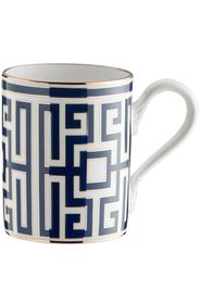 GINORI 1735 Impero Labirinto porcelain mug - Bianco