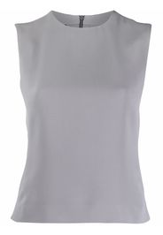 Giorgio Armani Pre-Owned Top smanicato a giocollo anni '90 - Grigio