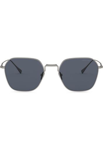 square-frame tinted sunglasses