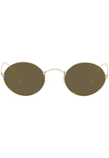 Giorgio Armani round-frame sunglasses - Oro