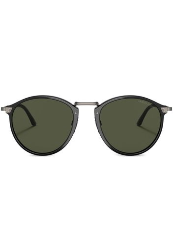 Giorgio Armani round frame tinted sunglasses - Nero