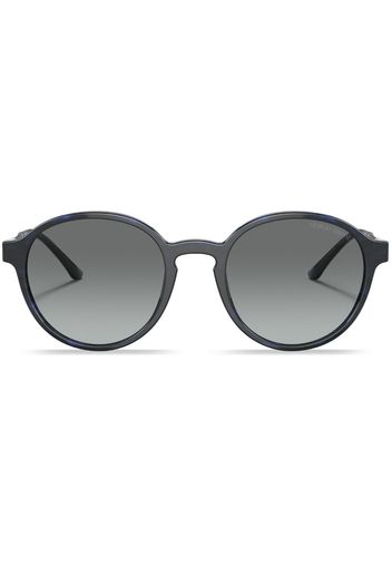 Giorgio Armani Panto round-frame sunglasses - Nero