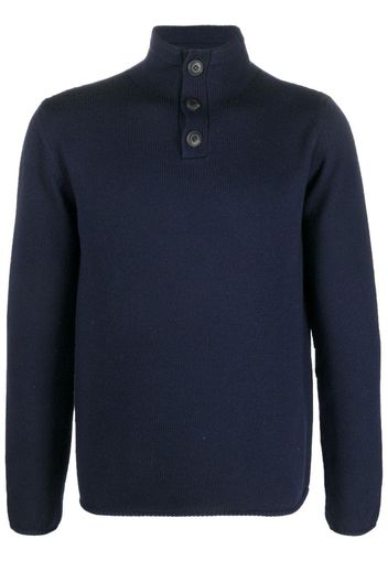 Giorgio Armani crew-neck pullover jumper - Blu