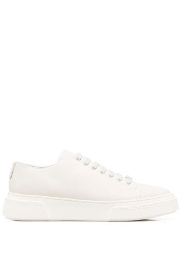 Giorgio Armani lace-up low-top sneakers - Bianco