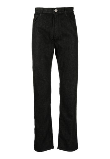 Giorgio Armani straight-leg dark-wash jeans - Nero