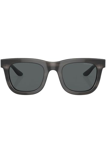 Giorgio Armani tinted-lens square-frame sunglasses - Nero