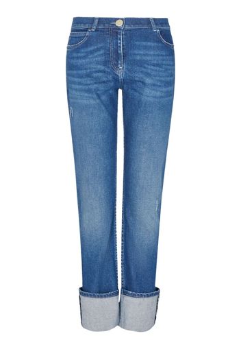 Giorgio Armani mid-rise straight-leg jeans - Blu