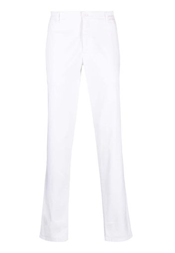 Giorgio Armani mid-rise straight-leg trousers - Bianco