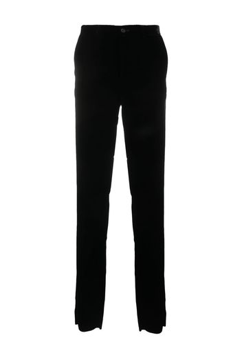 Giorgio Armani tapered-leg trousers - Nero