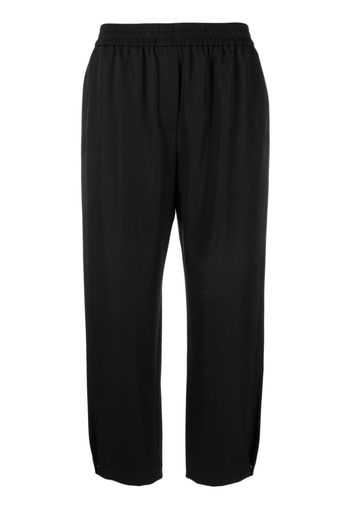 Giorgio Armani cropped straight-leg trousers - Marrone