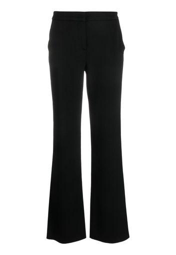 Giorgio Armani tailored straight-leg wool trousers - Nero