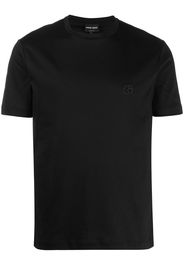 logo embroidered T-shirt