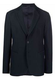 Giorgio Armani single-breasted tailored blazer - Blu