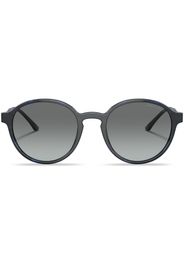 Giorgio Armani Panto round-frame sunglasses - Nero