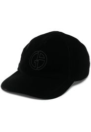 Giorgio Armani Cappello da baseball con ricamo - Nero