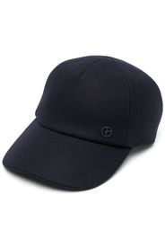 Giorgio Armani embroidered-logo baseball cap - Blu