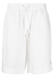 Giorgio Armani straight-leg drawstring shorts - Bianco