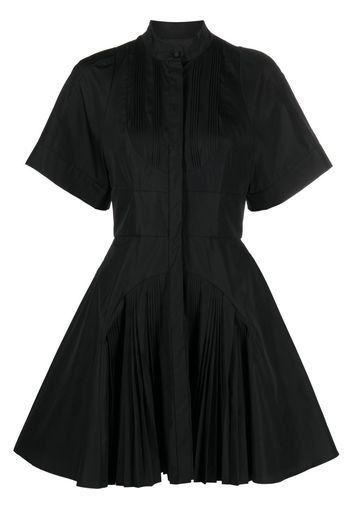 Giovanni Bedin bib-collar shirt dress - Nero