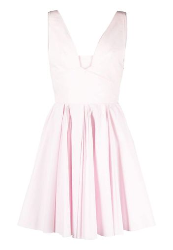 Giovanni Bedin layered flare skirt dress - Rosa