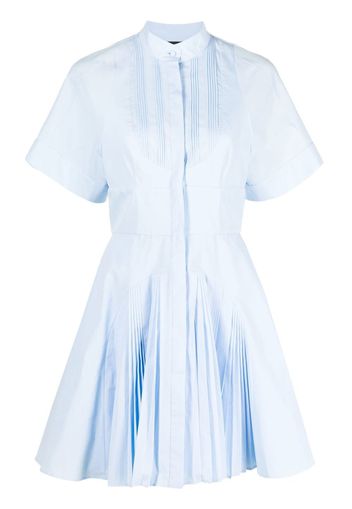 Giovanni Bedin short-sleeve shirt dress - Blu