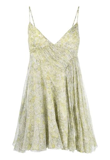 Giovanni Bedin floral-print mini dress - Giallo