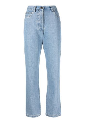 Giuliva Heritage Thedan high-rise straight jeans - Blu