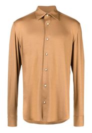 Giuliva Heritage button-down cotton shirt - Marrone