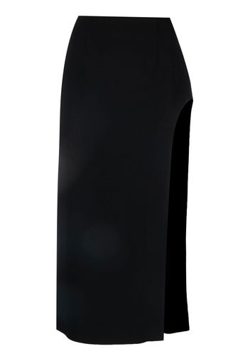 Giuseppe Di Morabito high-waisted side-slit skirt - Nero