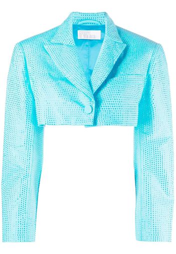 Giuseppe Di Morabito long-sleeved cropped jacket - Blu