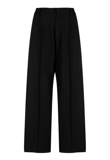 Giuseppe Di Morabito pleated wool trousers - Nero