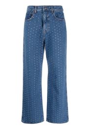 Giuseppe Di Morabito Jeans con decorazione di cristalli - Blu