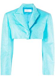 Giuseppe Di Morabito long-sleeved cropped jacket - Blu