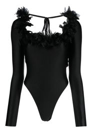 Giuseppe Di Morabito Body con decorazione - Nero