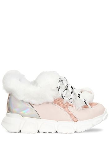 Marshmallow Winter chunky-sole sneakers