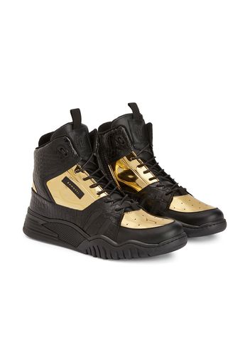 Giuseppe Junior Sneakers con applicazione - Nero