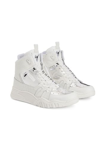 Giuseppe Junior TEEN Talon Jr high-top sneakers - Grigio