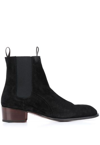 slip-on ankle boots