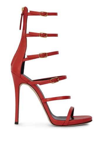 buckle-strap high-heel sandals