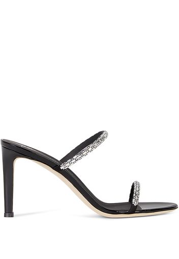 Giuseppe Zanotti Sandali con tacco a stiletto - Nero