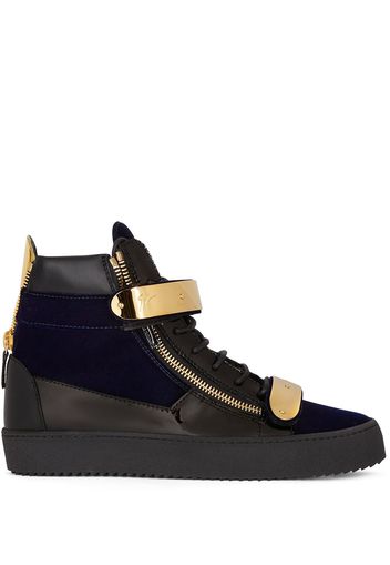 Giuseppe Zanotti Sneakers alte Coby - Blu