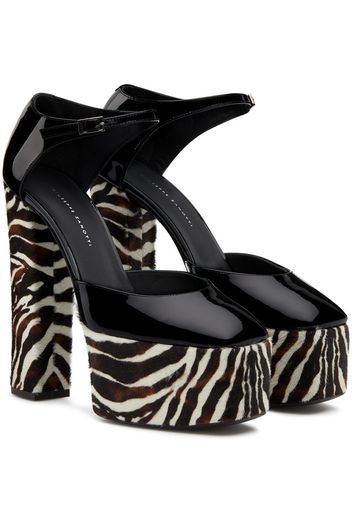 Giuseppe Zanotti Sandali Bebe con plateau - Nero