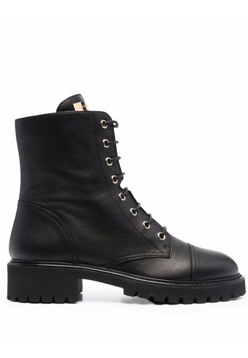 Giuseppe Zanotti Nevada leather ankle boots - Nero