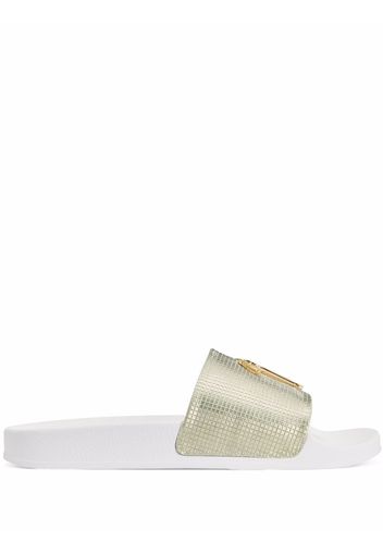 Giuseppe Zanotti Sandali slides Brett - Oro