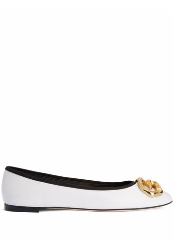 Giuseppe Zanotti Ballerine Amur - Bianco