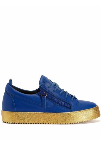 Giuseppe Zanotti Frankie lace-up trainers - Blu